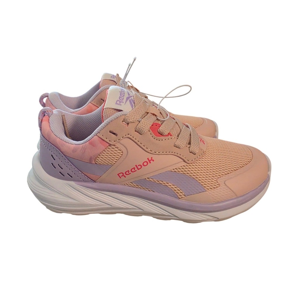 Reebok Toddler Girls Running Sneakers Size 13 Pink Purple Lightweight Athletic